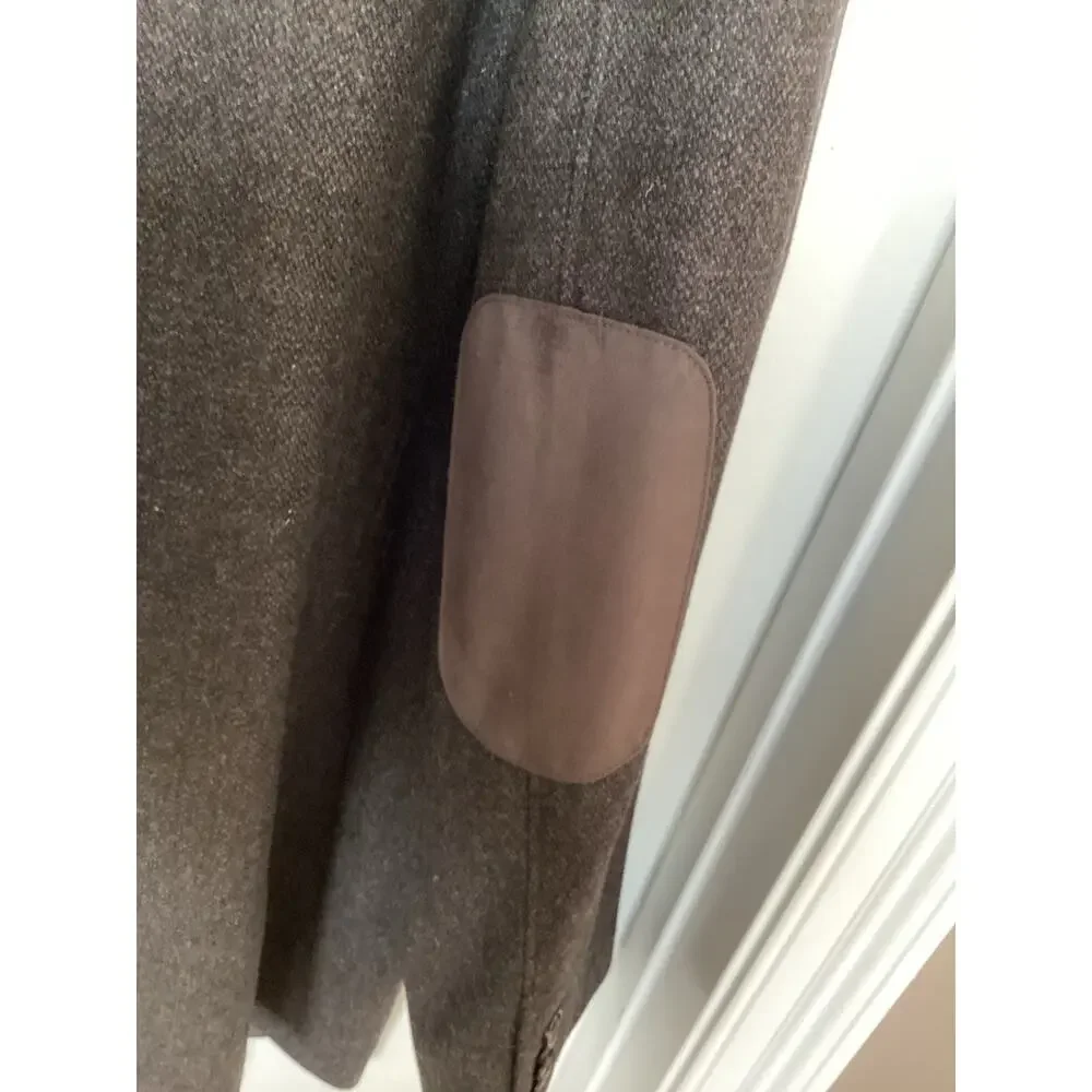 NWT Joseph Abboud Men's Classic Fit Elbow Patch Blazer Sport Coat Brown‎ Size 2X